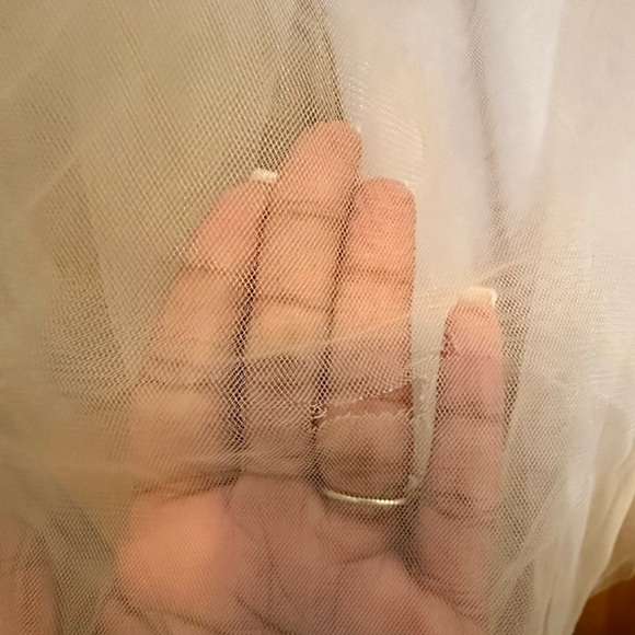 SHEIN Elegant Lace Dress in‎ Cream - Picture 7 of 8